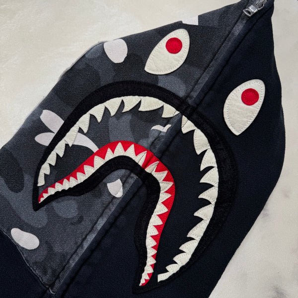 [M] Bape Half City Camo Shark Hoodie