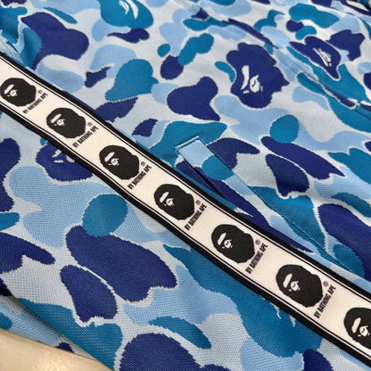 [L] Bape ABC Jacquard Camo Zip-Up