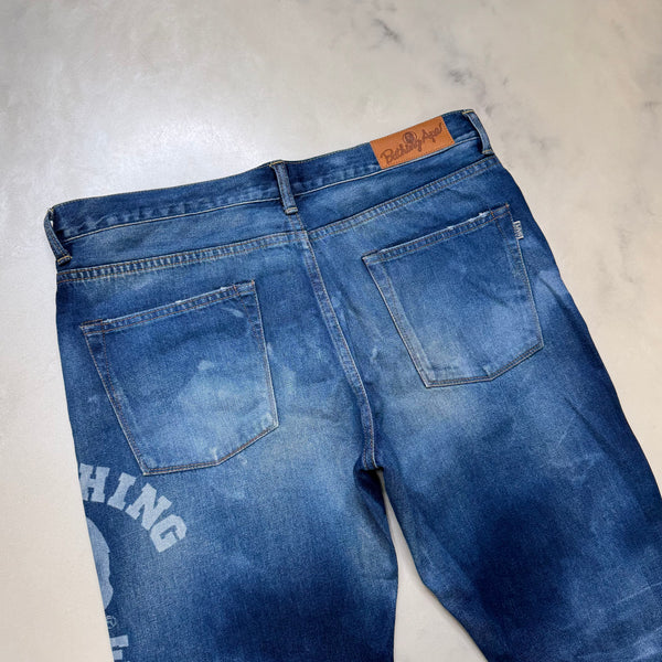 [XL] Bape Type-05 Damage Denim Jeans