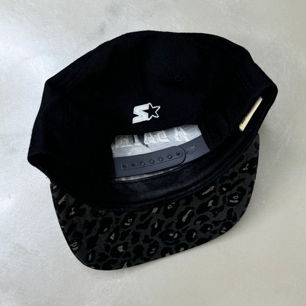 Embroidered Cheetah Camo Snapback