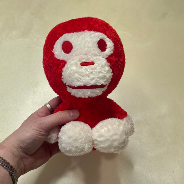 Bape Red Milo Plush