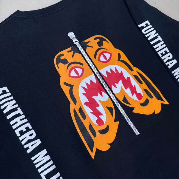 [M] Bape Tiger Logo Longsleeve Tee