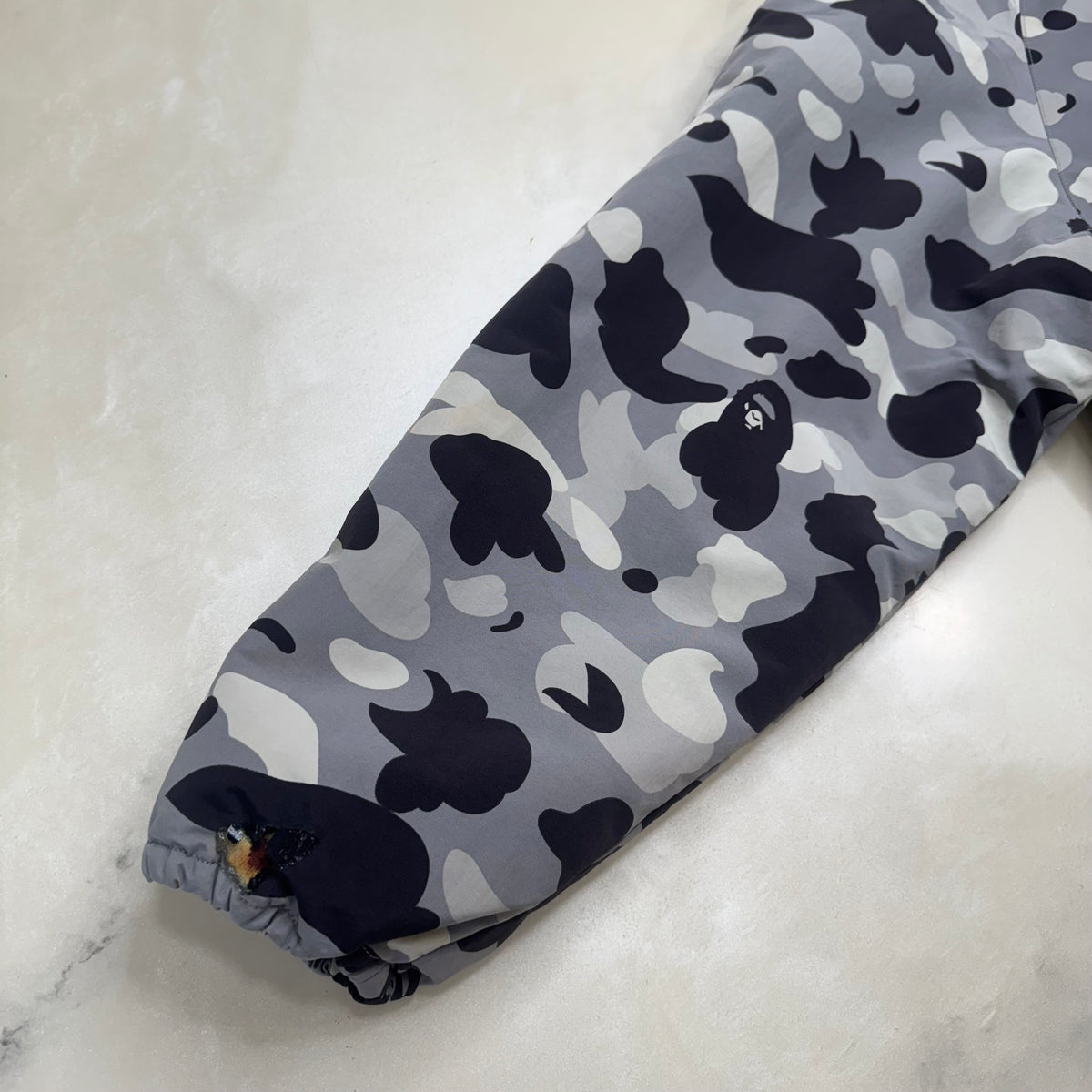 [M] OG Bape Ultimate Camo Fleece-Lined Jacket