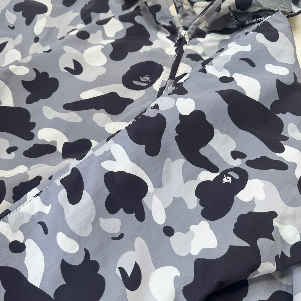 [M] OG Bape Ultimate Camo Fleece-Lined Jacket
