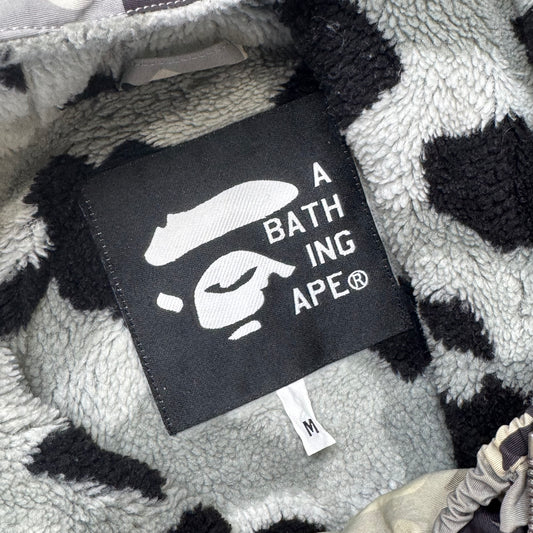 FLASH [M] OG Bape Ultimate Camo Fleece-Lined Jacket