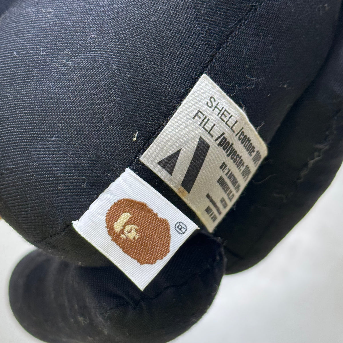 Bape Black Subtle Camo Teddy Bear