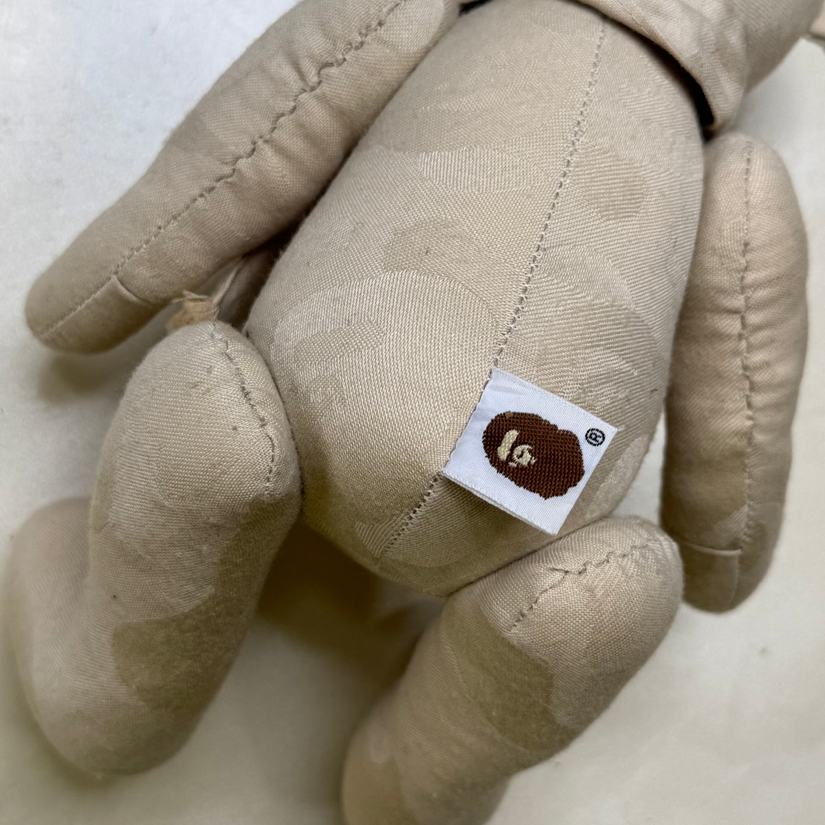 Bape Tan Subtle Camo Teddy Bear
