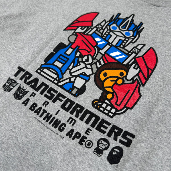 [M] Bape x Transformers Optimus Prime Tee