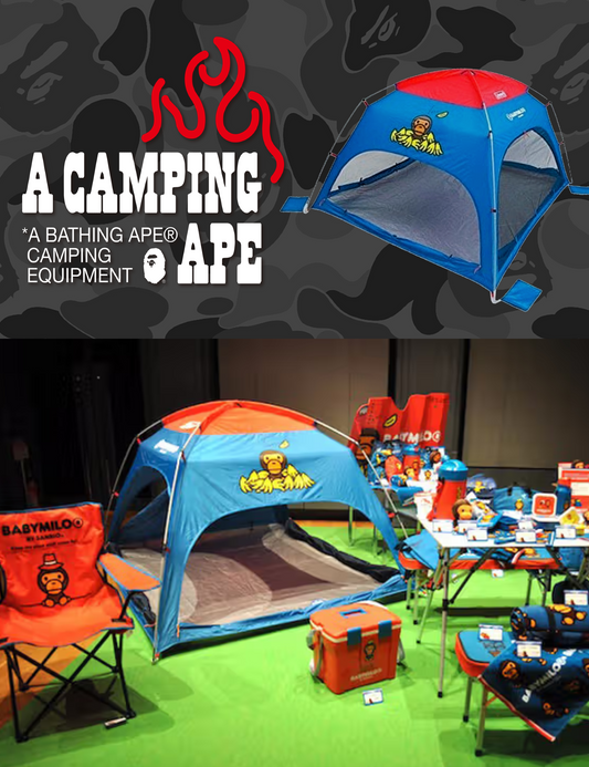 DS Baby Milo x Coleman Collab Blue Tent
