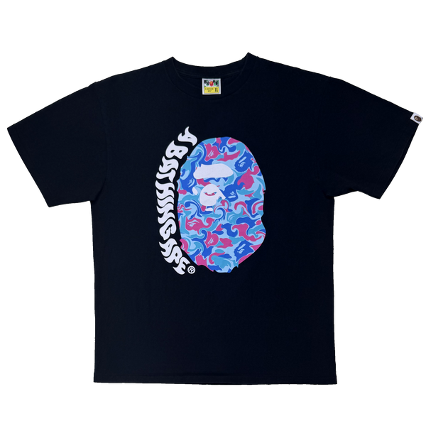 [XL] Bape Marble Camo Ape Head Tee