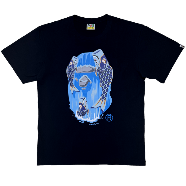 [XL] Bape Koi Fish Ape Head Tee