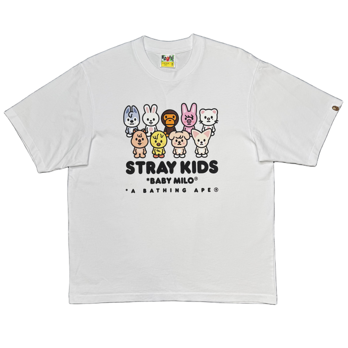 [S] OG Bape x Stray Kids Collab Tee