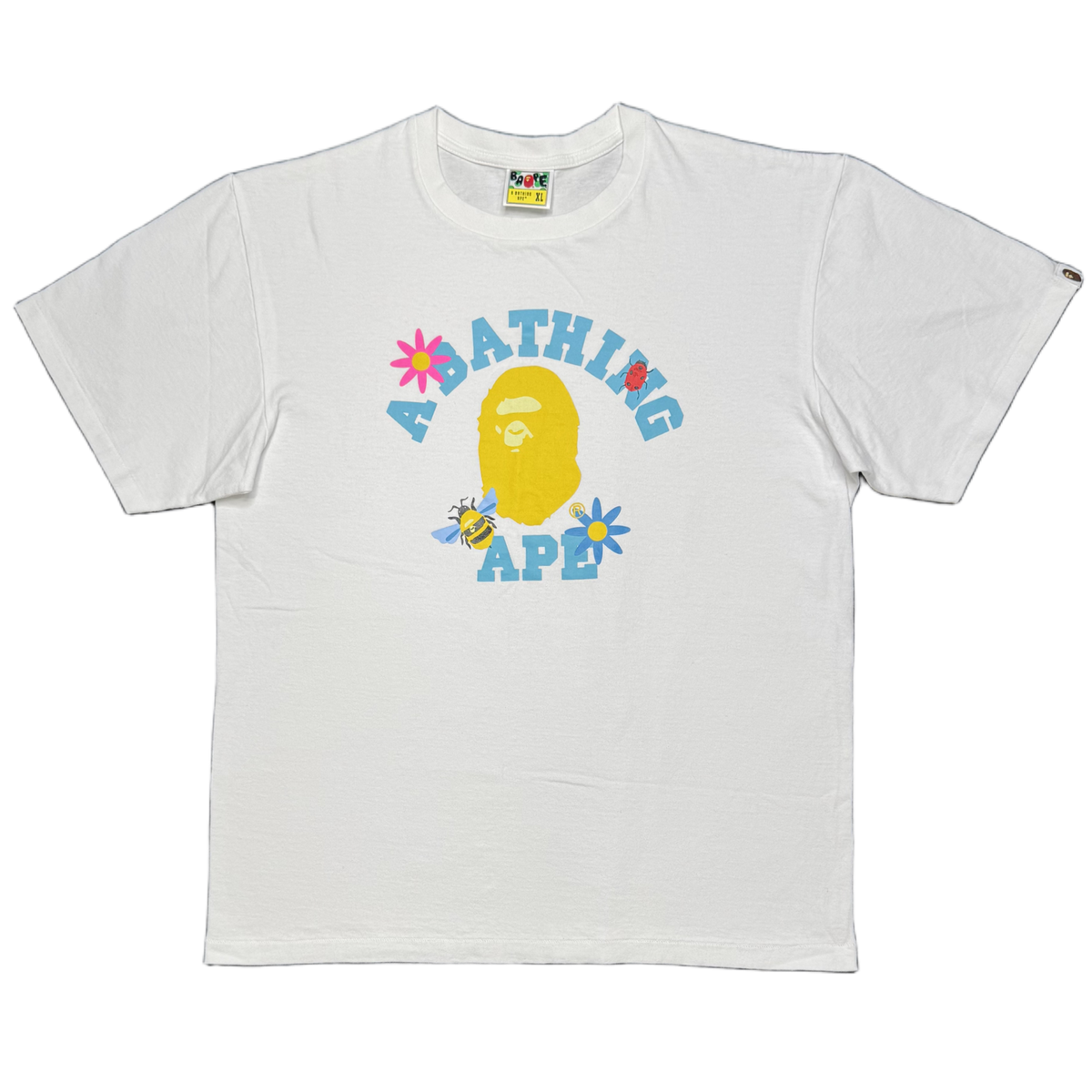 [XL] Bape Spring College Logo Tee
