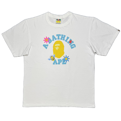 [XL] Bape Spring College Logo Tee
