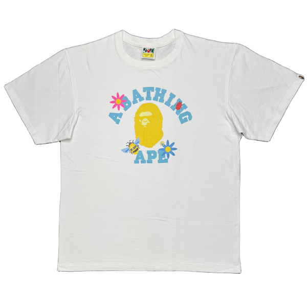 [XL] Bape Spring College Logo Tee