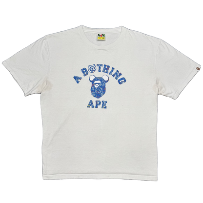 [2XL] Bape x Bearbrick Collab College Tee