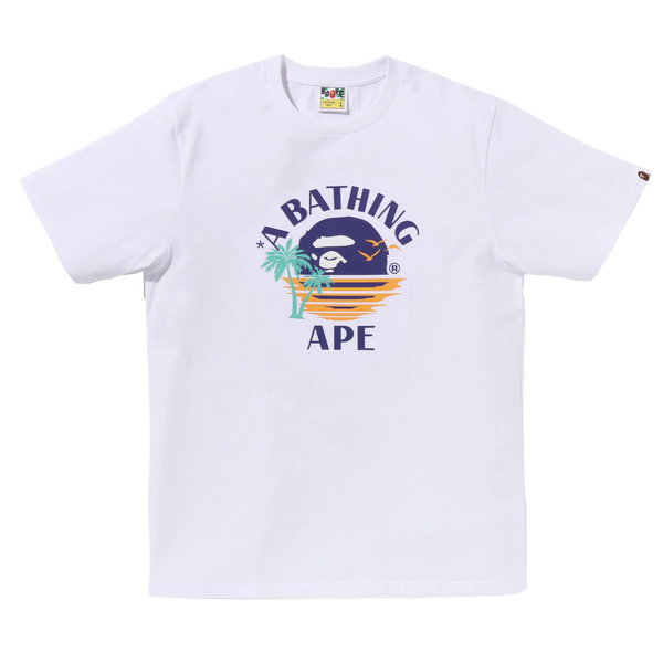 [2XL] DS Bape Sunset Ape Head Tee