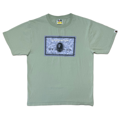 [M] OG Bape Mint AMEX Card Tee