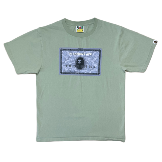 [M] OG Bape Mint AMEX Card Tee