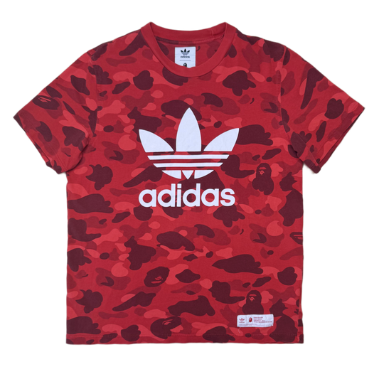 [L] Bape x Adidas Collab Camo Tee