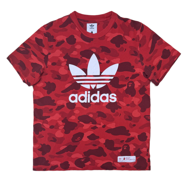 [L] Bape x Adidas Collab Camo Tee