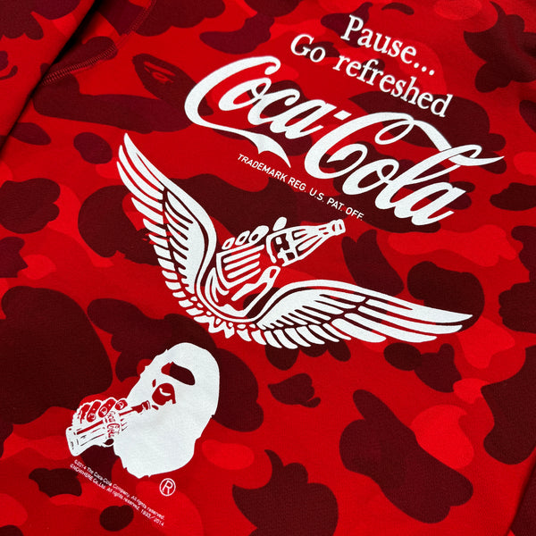 [S] DS Bape x Coca-Cola Camo Hoodie