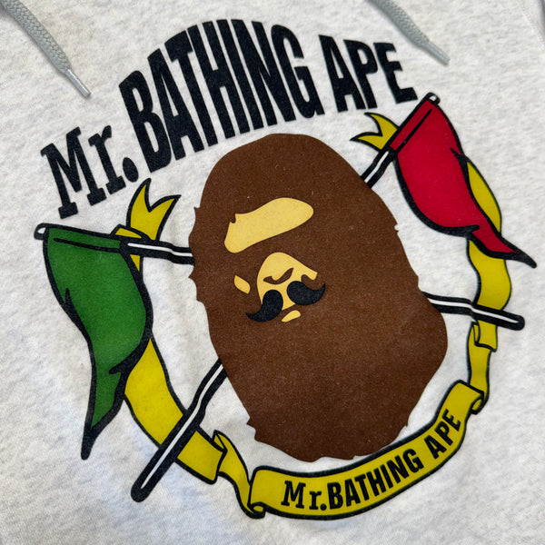 [S] Bape Mr. Bathing Ape Logo Hoodie