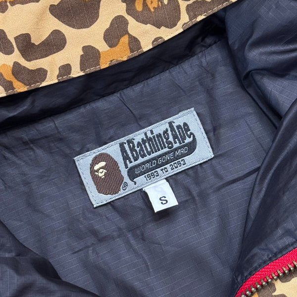 [S] Bape Cheetah Camo Snowboard Jacket