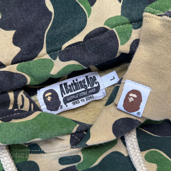 [L] Bape ABC Camo Spell Out Hoodie