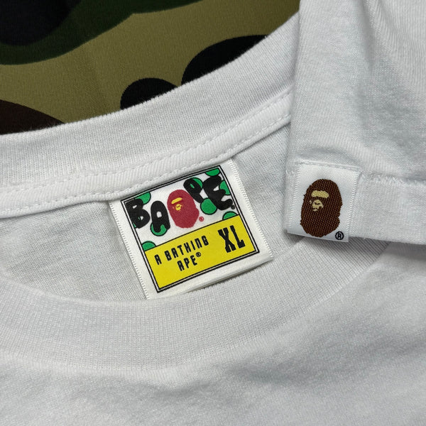 [XL] Bape Marbling Pattern Ape Head Tee