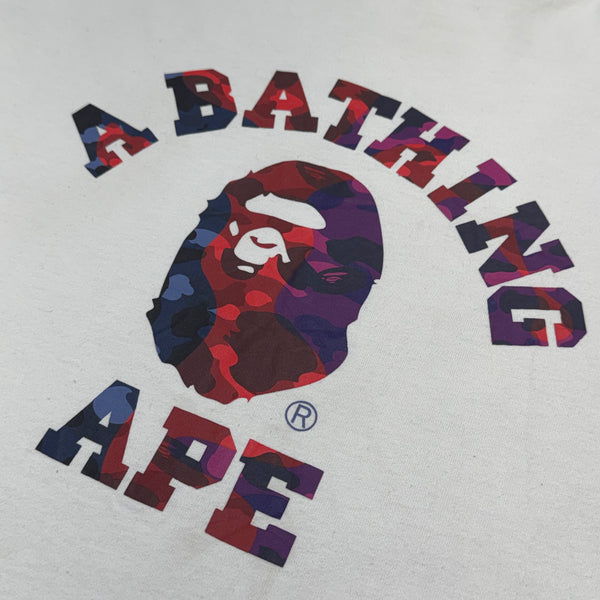 [3XL] Bape Wave 1st Camos College Tee