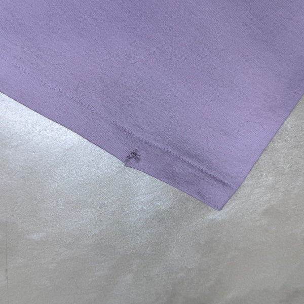 [S] Bape Green on Purple Ape Head Tee