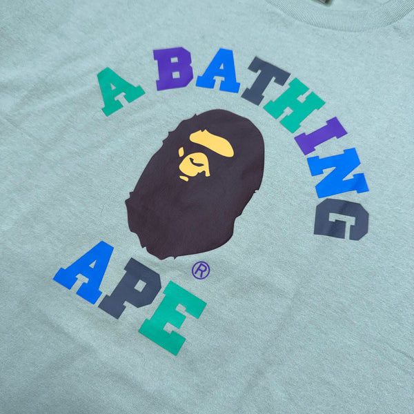 [M] Bape Mint Colors College Tee