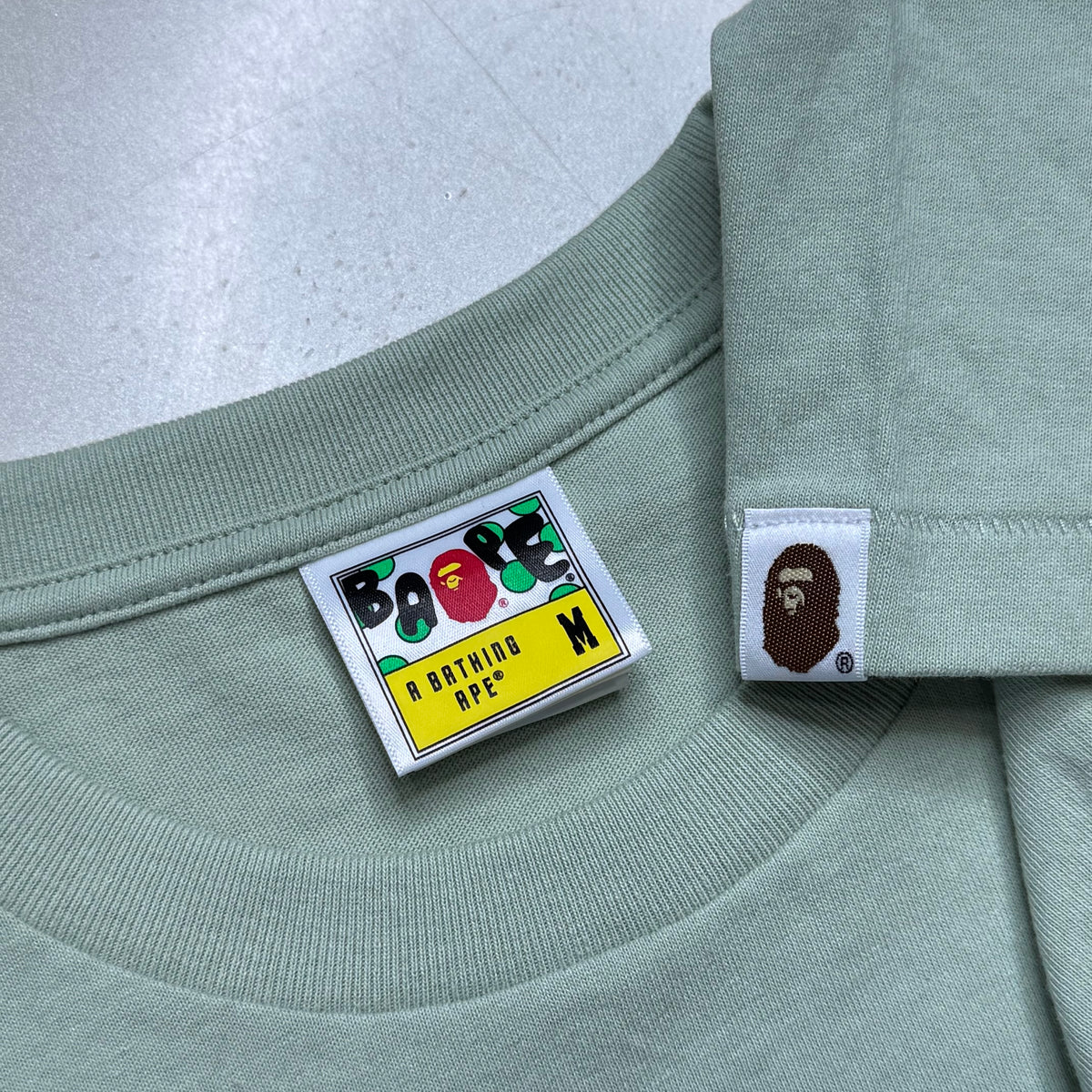 [M] Bape Mint Colors College Tee