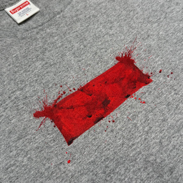 [L] Supreme Bloody Box Logo Tee
