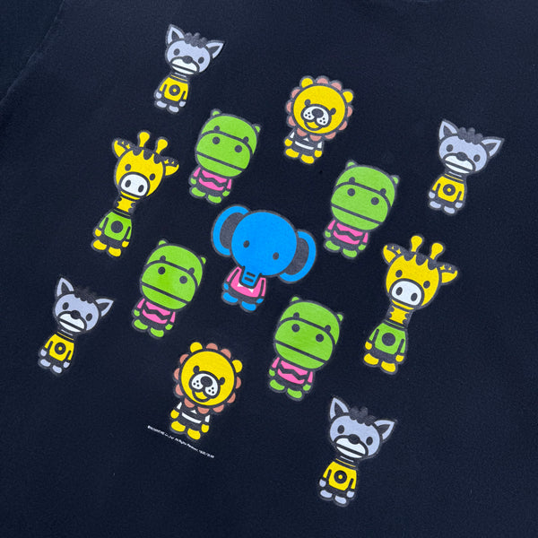 [L] OG Bape Milo Animals Tee