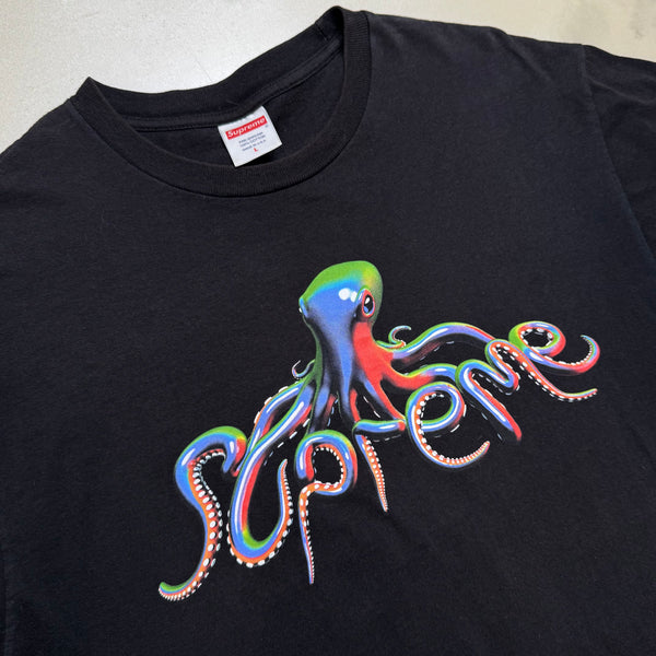 [L] Supreme Tentacles Logo Tee