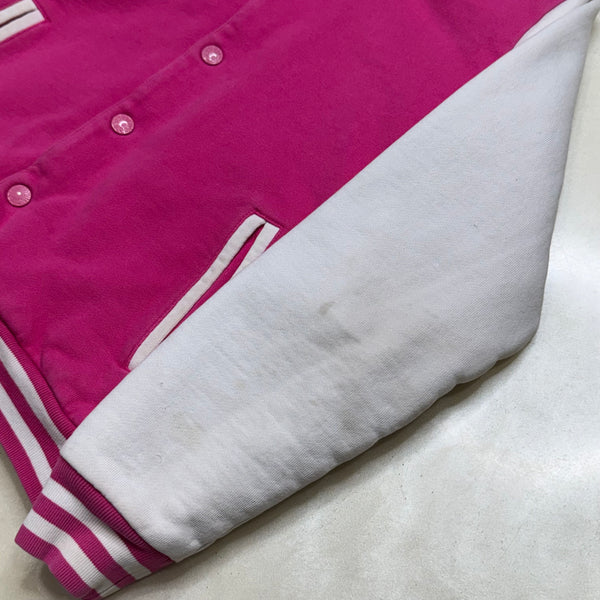 [XS] Bape Half 1st Camo Pink Shark Varsity Hoodie