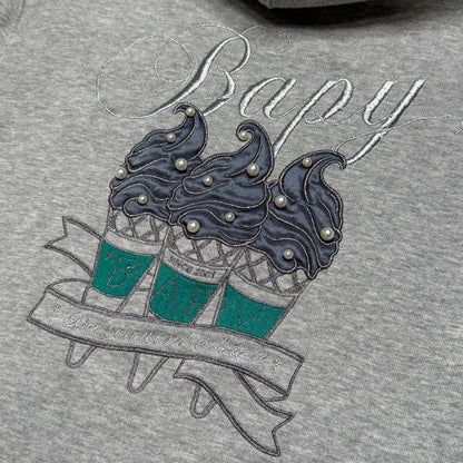 [S] Bape BAPY Ice Cream Embroidered Hoodie