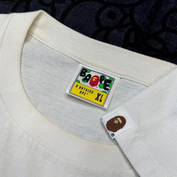 [XL] Bape Paneled ABC Camo Side Ape Tee
