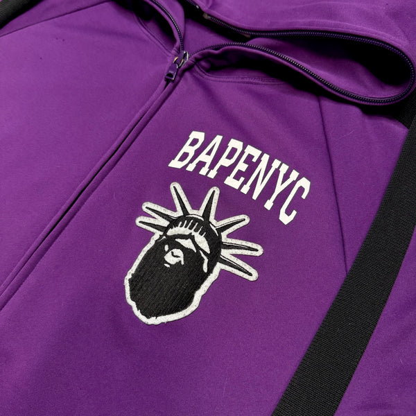[XL] Bape NYC Exclusive Nylon Full-Zip Hoodie