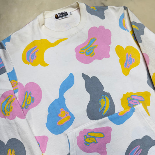 [XL] Bape Cotton Candy Camo Sweatshirt
