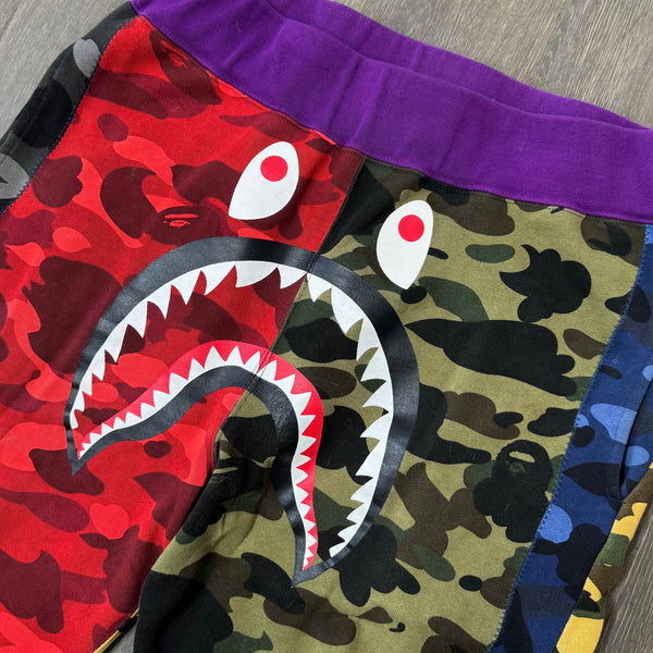 [XL] Bape Crazy Camo Shark Sweatpants
