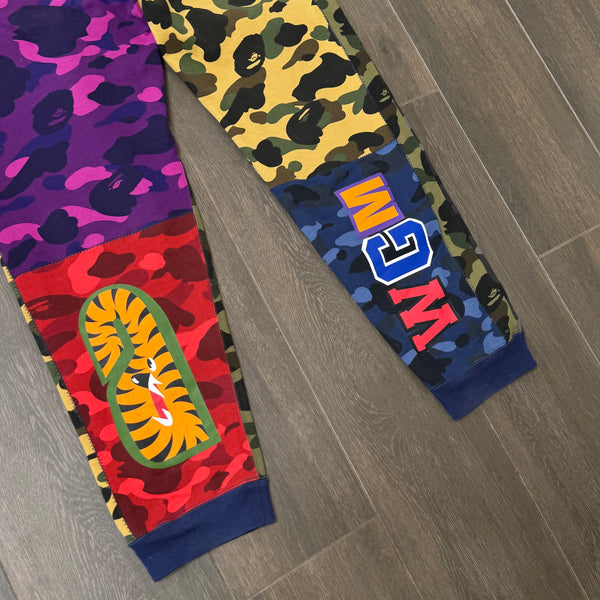 [XL] Bape Crazy Camo Shark Sweatpants