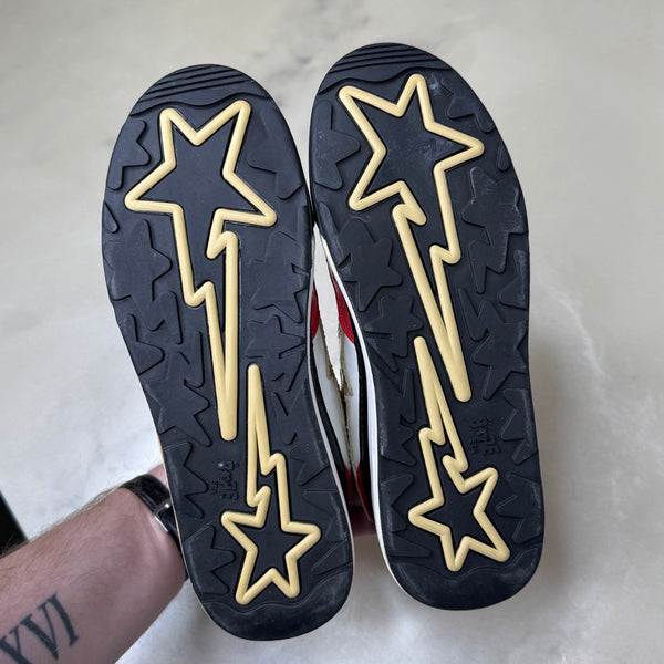 [5.5] Bape Red Metallic Roadstas
