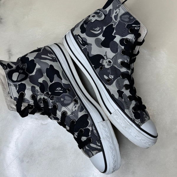 [8] Bape x Stussy Camo Ape Stas