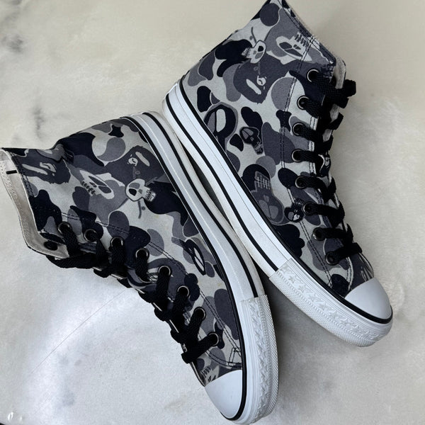 [8] Bape x Stussy Camo Ape Stas