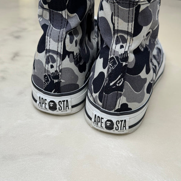 [8] Bape x Stussy Camo Ape Stas