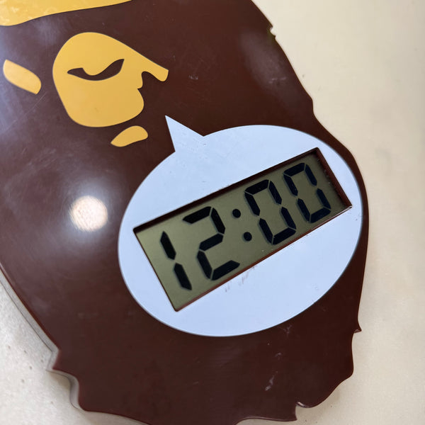 Bape Digital Wall Clock