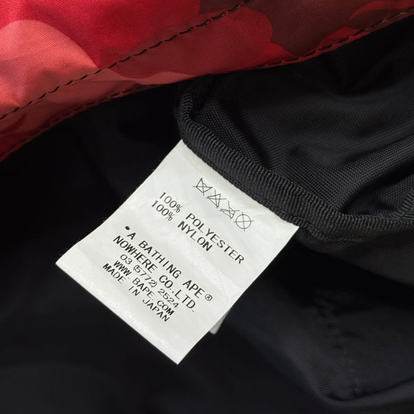 Bape Fire Camo Duffle Bag